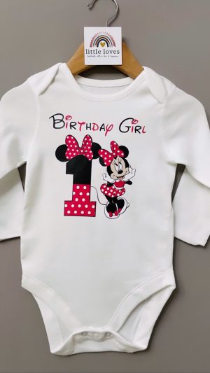 1st Birthday φορμακι για τα πρωτα γενεθλια με τη Mini και τον αριθμο1