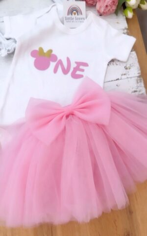σετ minnie mouse πρωτα γενεθλια