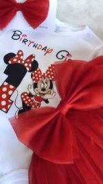 Σετ για τα πρώτα γενέθλια Minnie Red - Image 2